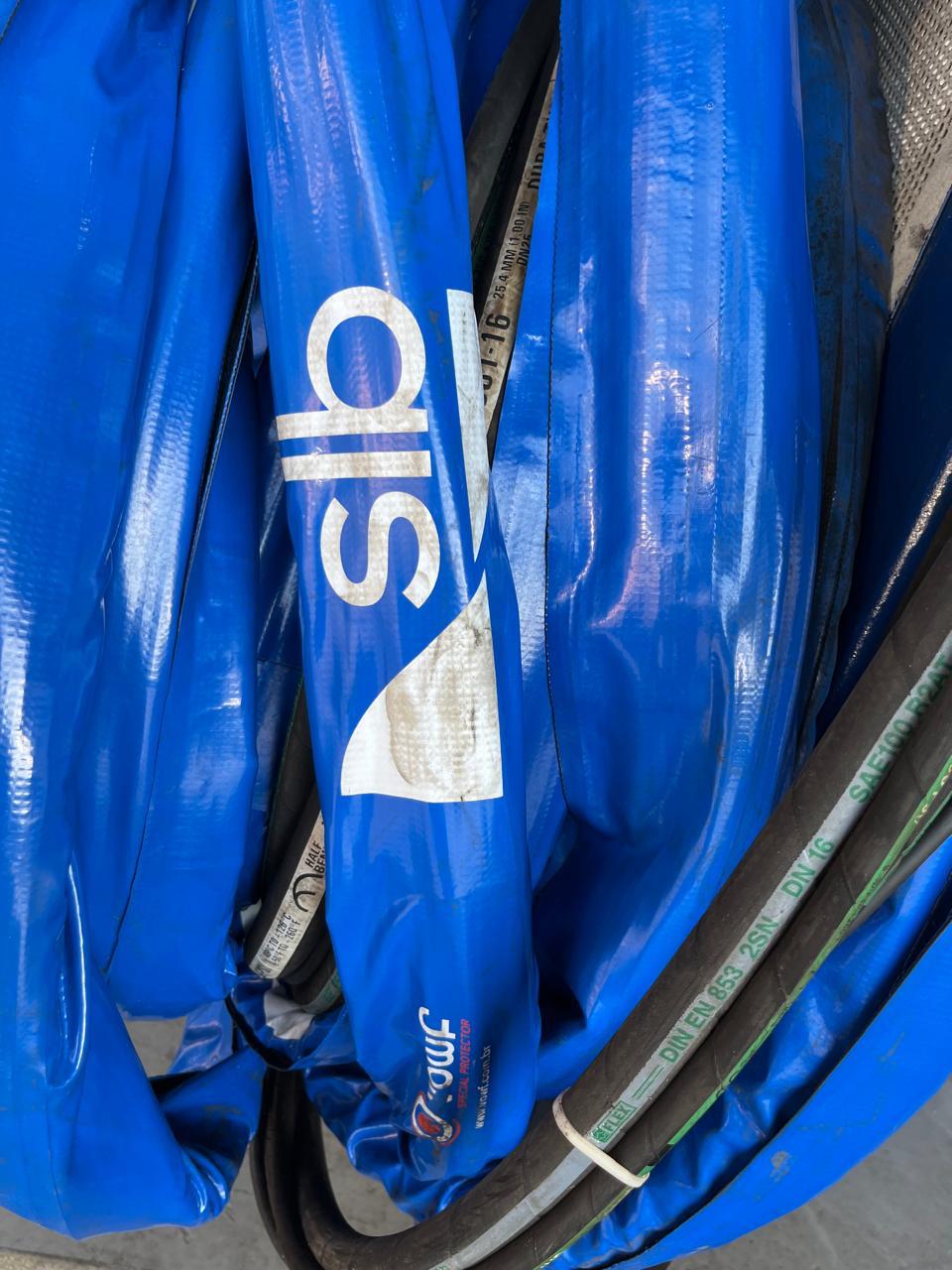 Coberturas SLB para mangueiras industriais