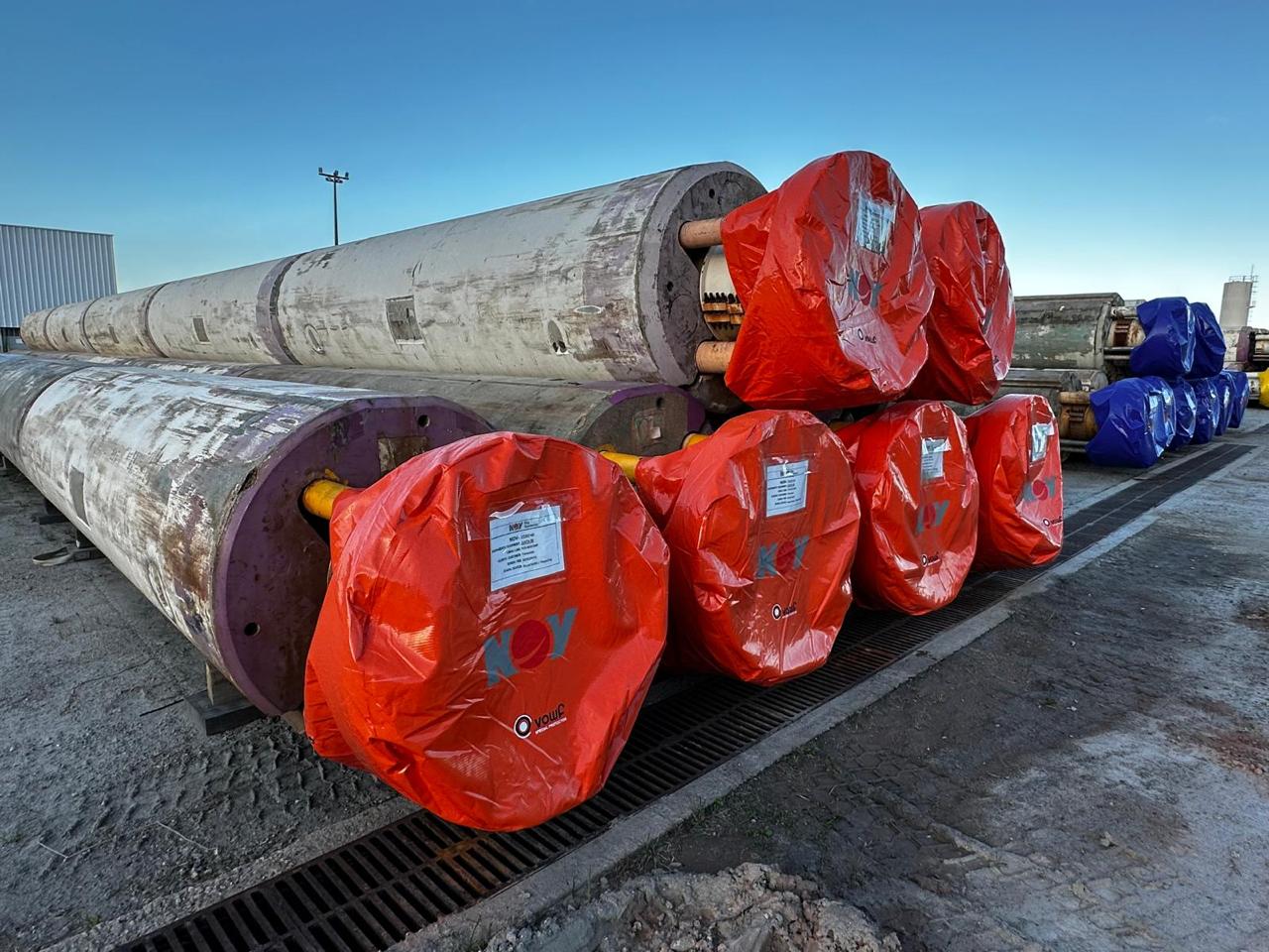 Protetor Vowf para equipamento offshore